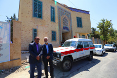 سخنرانی درباره پیشگیری از بیماریهای قلبی عروقی در خانه سلامت شهرداری تهران توسط دکتر اکبر نیک پژوه